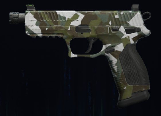 Rendu du camouflage Neige sur Jäger 45